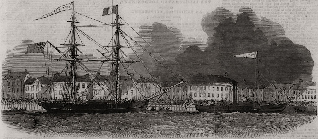 Departure of the Renewed Branch Expedition in search of Sir John Franklin 1851
